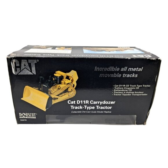 Cat D11R Carrydozer Track-Type Tractor 1:50 Scale Die-Cast Model Replica By Nors - Picture 7 of 9